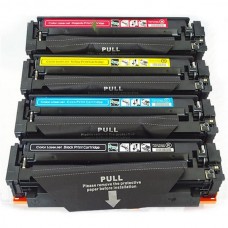 حبر ليزر متوافق اتش بي HP410A مجموعة 4 الوان